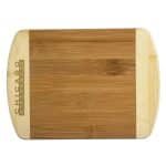 Custom 2-Tone Bamboo Bar Board - 8"