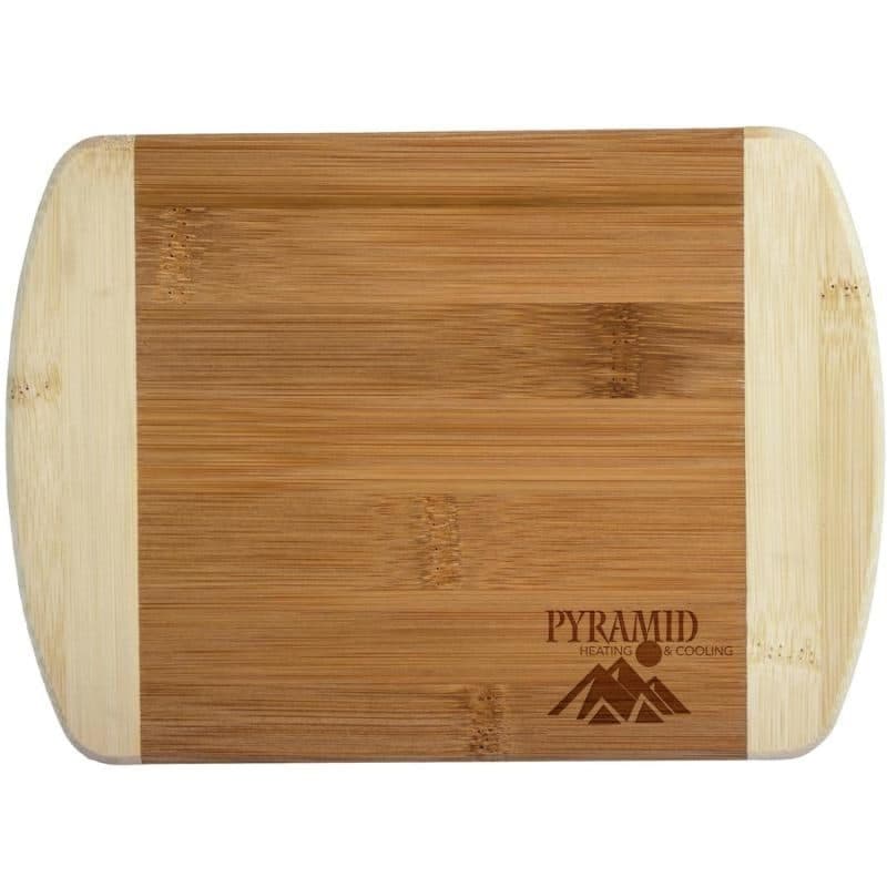 Custom 2-Tone Bamboo Bar Board - 8" - 2