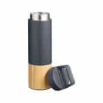 Custom 20 oz Tao Bamboo Vacuum Insulated Stainless Steel Bottle - 2