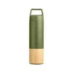 Custom 20 oz Tao Bamboo Vacuum Insulated Stainless Steel Bottle - 4