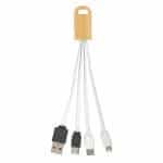Custom 3" 1 Duo Bamboo Cable - 1