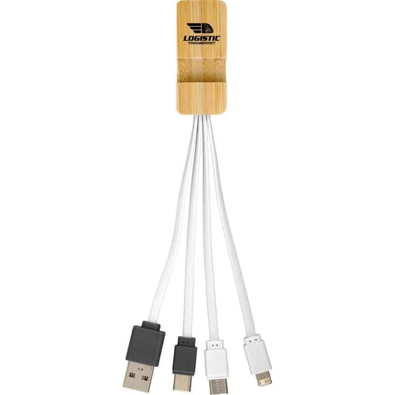 Custom 3" 1 Duo Bamboo Stand Cable - 2