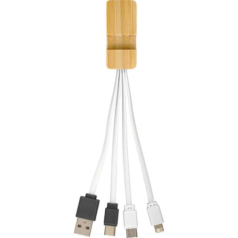 Custom 3" 1 Duo Bamboo Stand Cable - 4
