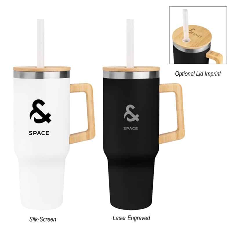 Custom 40 Oz. Carolina Intrepid Recycled Stainless Steel Tumbler