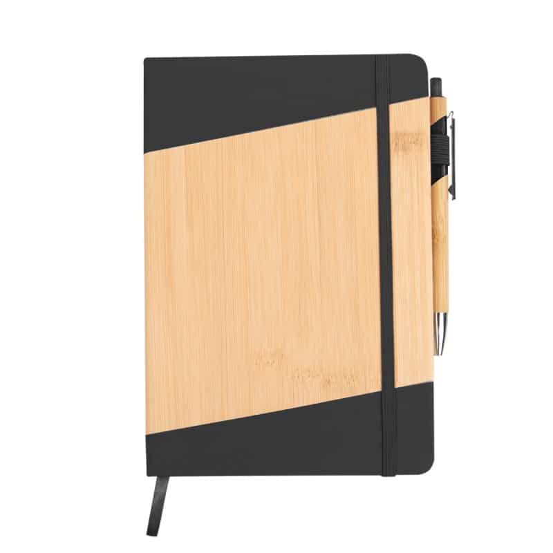 Custom Bamboo Journal With Pen - 2