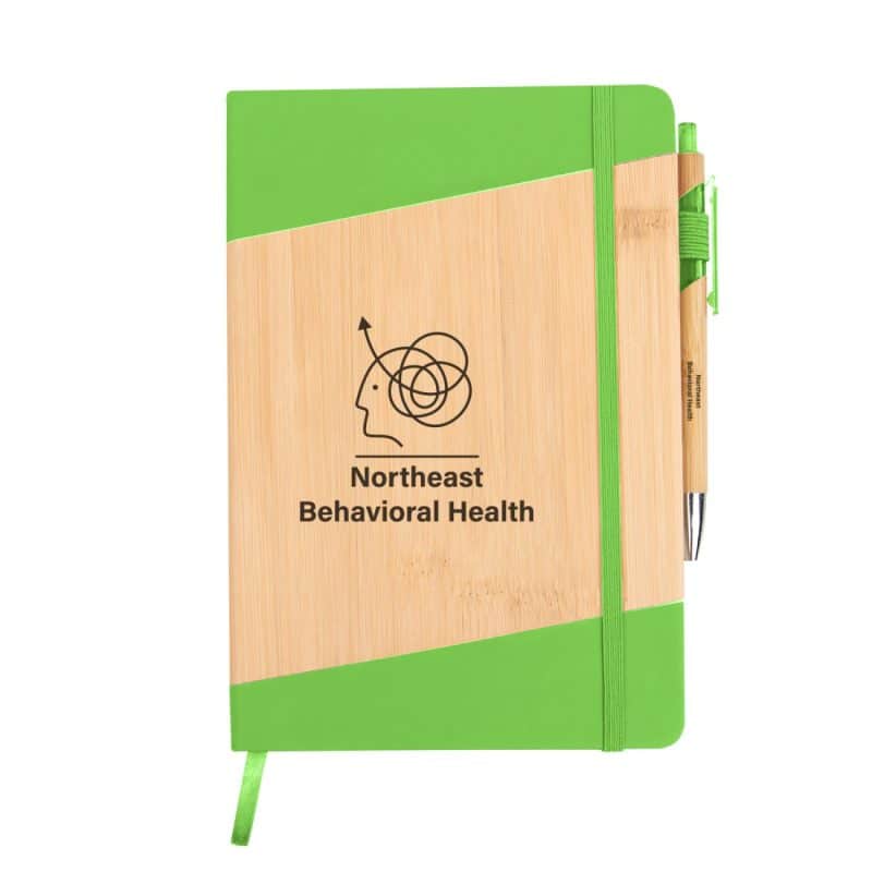 Custom Bamboo Journal With Pen - 7
