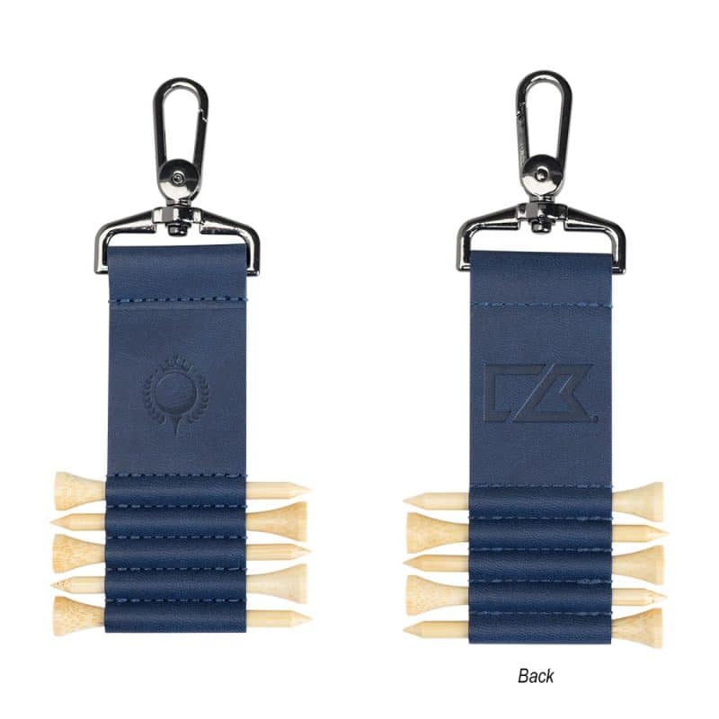 Custom Cutter & Buck® Bamboo Recycled Golf Tee Set Keychain - 4