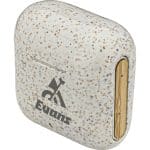 Custom EarthTrendz Wheat Straw & Bamboo Earbuds & Case - 2