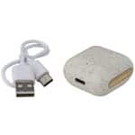 Custom EarthTrendz Wheat Straw & Bamboo Earbuds & Case - 4