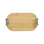 Custom Engraved Bamboo Lunch Box - 3