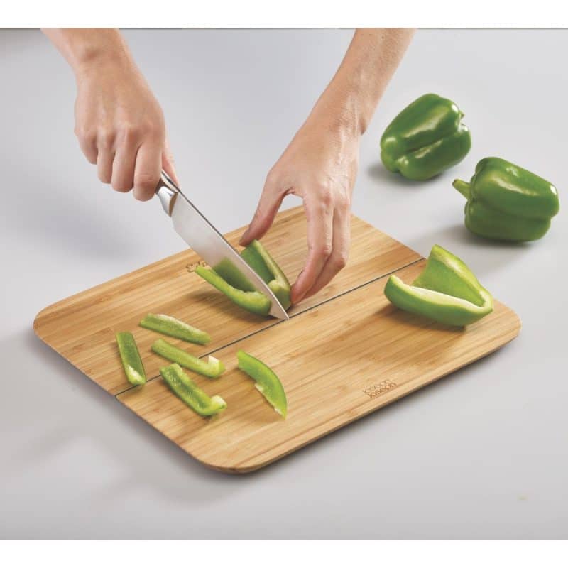 Custom Joseph Joseph Chop2Pot Bamboo Fold Cut Board - 2