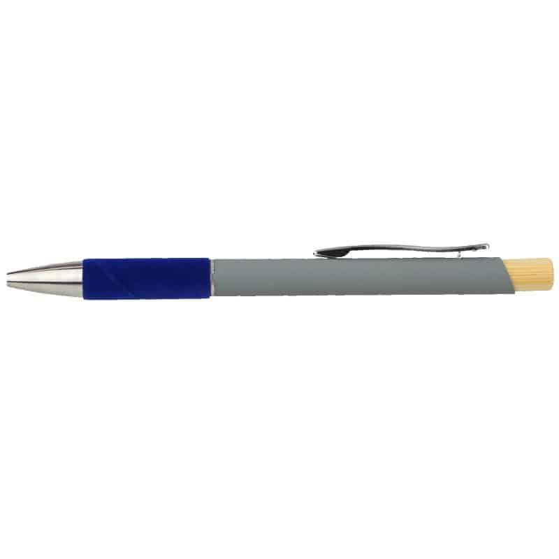 Custom Recycled Aluminum Pen Featuring a Velvet Grip - 4