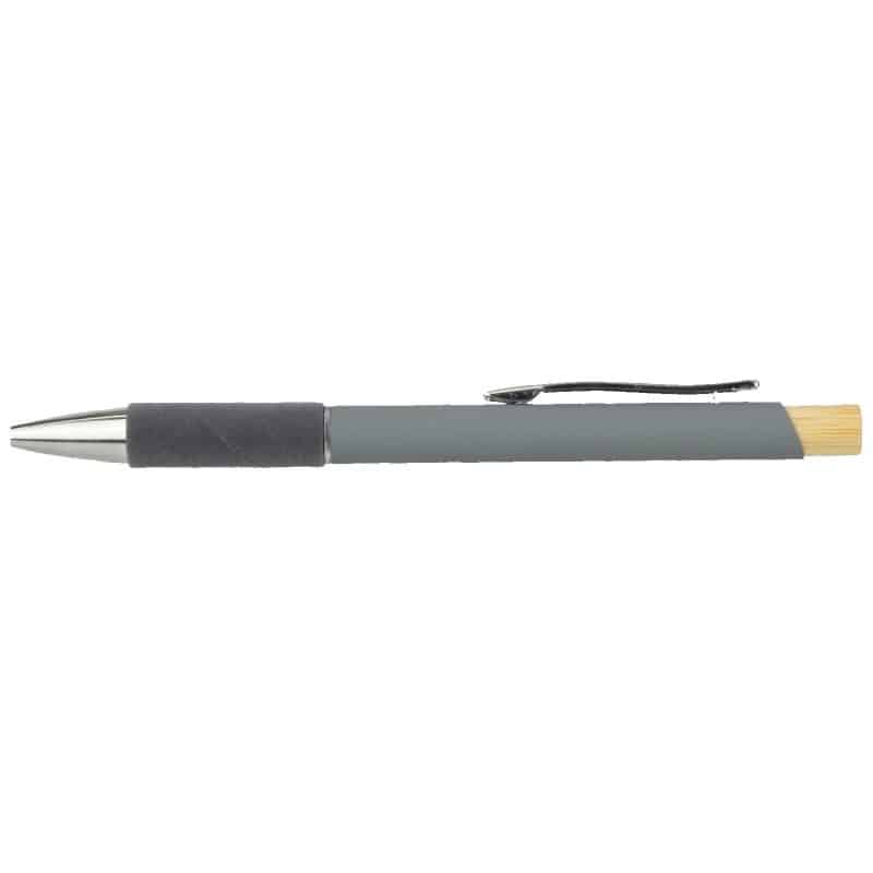 Custom Recycled Aluminum Pen Featuring a Velvet Grip - 8