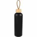 Custom Tania Recycled Bottle w/ FSC® Bamboo Lid 26oz - 3