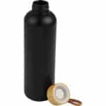 Custom Tania Recycled Bottle w/ FSC® Bamboo Lid 26oz - 4