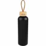 Custom Tania Recycled Bottle w/ FSC® Bamboo Lid 26oz - 5