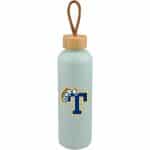 Custom Tania Recycled Bottle w/ FSC® Bamboo Lid 26oz - 8