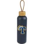 Custom Tania Recycled Bottle w/ FSC® Bamboo Lid 26oz - 9