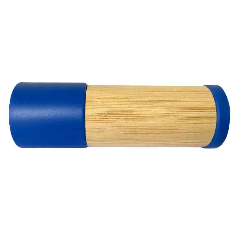 Custom Sleek Bamboo 9 LED Flashlight - 7