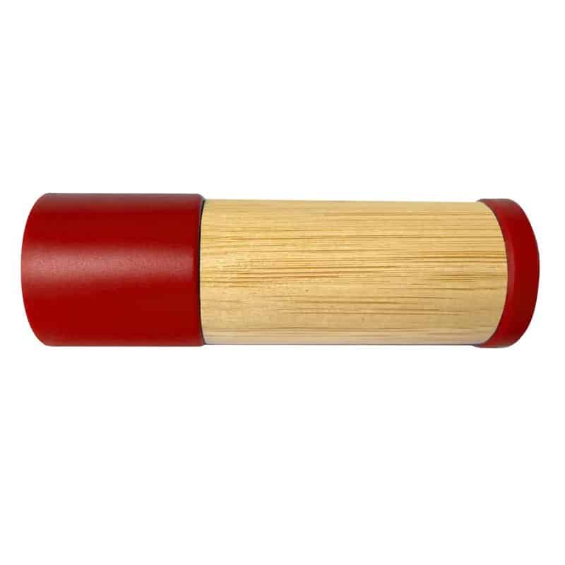 Custom Sleek Bamboo 9 LED Flashlight - 9