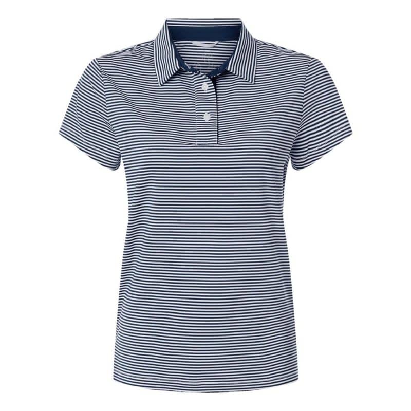 Custom Swannies Women's Kayla Striped Polo - SW1110L - 2