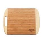 Custom Bamboo Cutting Board with Handle - 1