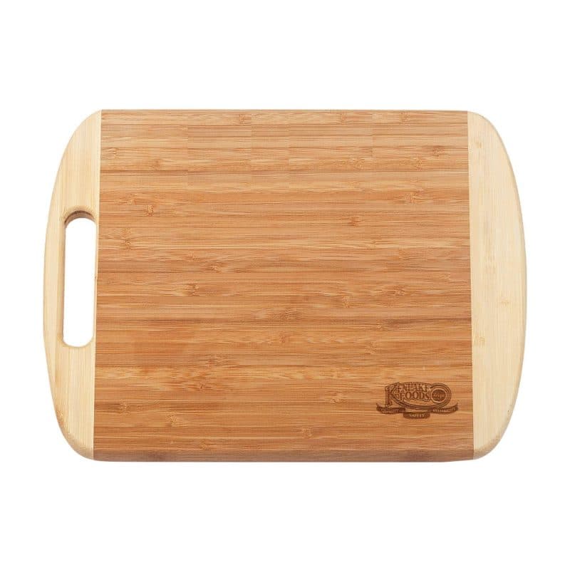 Custom Bamboo Cutting Board with Handle - 1