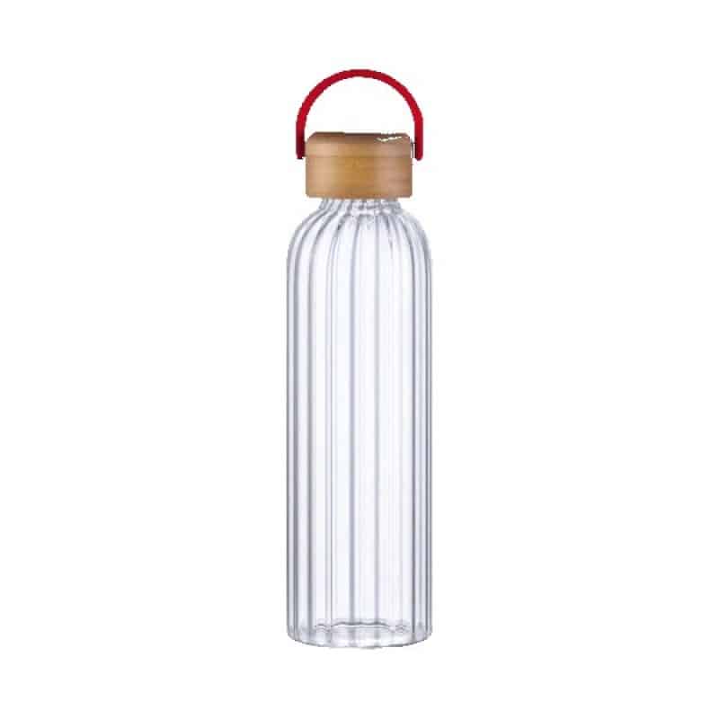Custom Rawlins 21oz Glass Bottle w Bamboo Lid - 4
