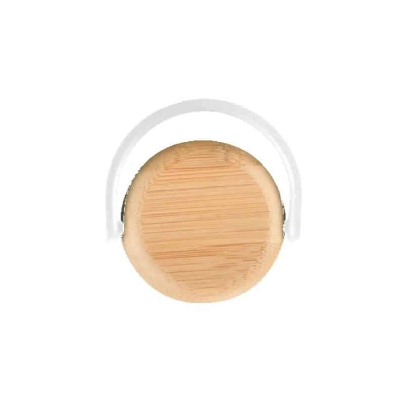 Custom Rawlins 21oz Glass Bottle w Bamboo Lid - 6