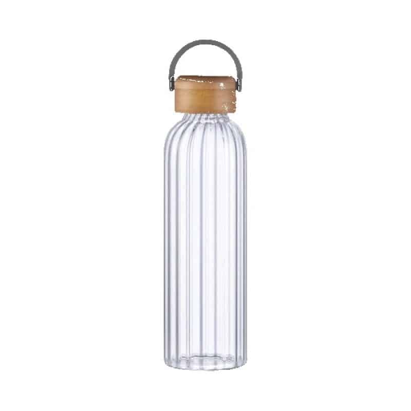 Custom Rawlins 21oz Glass Bottle w Bamboo Lid - 7