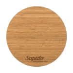 Custom Round Bamboo Cutting Board - 1