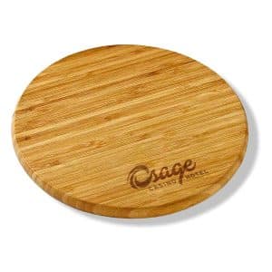 Custom Round Bamboo Cutting Board