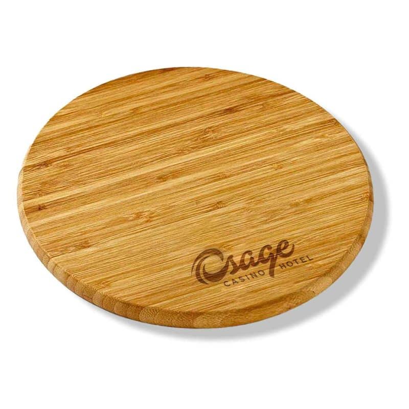 Custom Round Bamboo Cutting Board