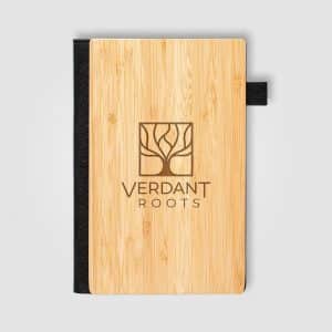 Custom Wesen Bamboo Refillable Journal Set - A5 - Laser