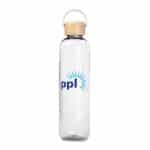Custom 34 Oz. BambooHydrate Bottle w/Handle Lid - 3