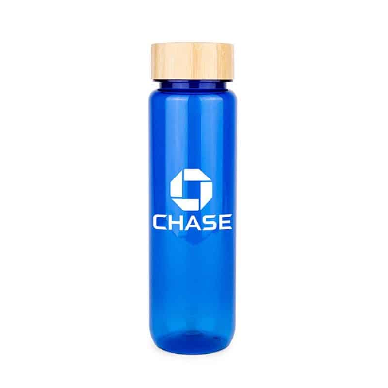 Custom 34 Oz. EcoPure Bottle w/Bamboo Lid - 2