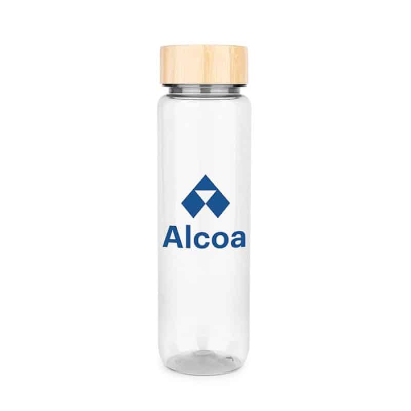 Custom 34 Oz. EcoPure Bottle w/Bamboo Lid - 3