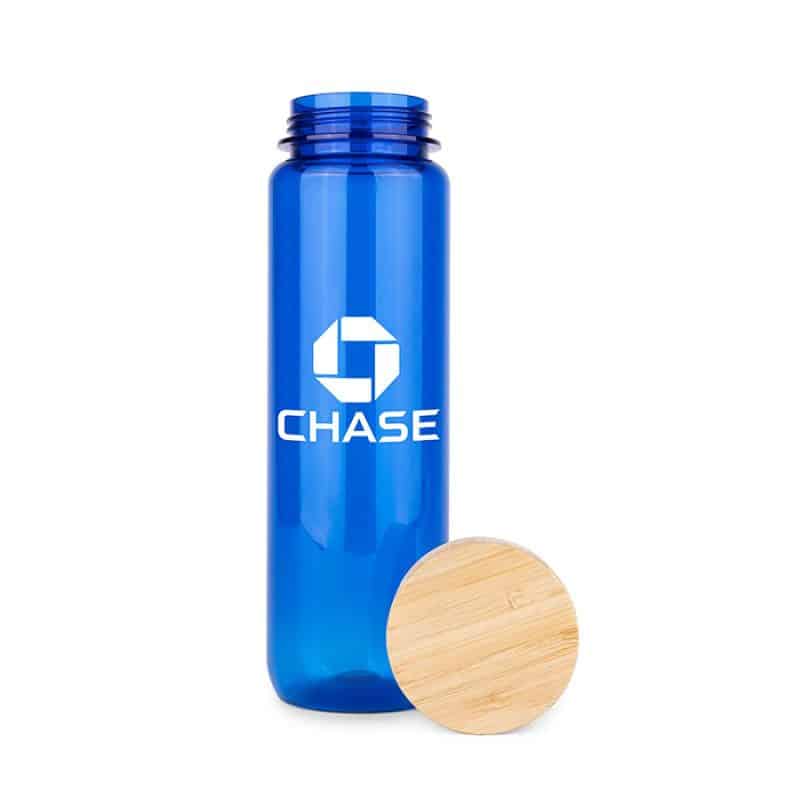Custom 34 Oz. EcoPure Bottle w/Bamboo Lid - 4