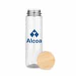 Custom 34 Oz. EcoPure Bottle w/Bamboo Lid - 5