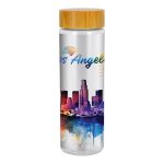 Custom Bamboo Pattern Lumina 24 Oz. Bottle - 2