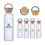 Custom Jovito 21 oz. Glass Water Bottle