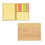 Custom Bamboo Sticky Notepad - 1