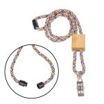 Custom Braided Rope Lanyard with Bamboo Adjuster (Factory Direct) 10-12 Weeks - 9