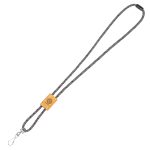 Custom Braided Rope Lanyard with Bamboo Adjuster - 4