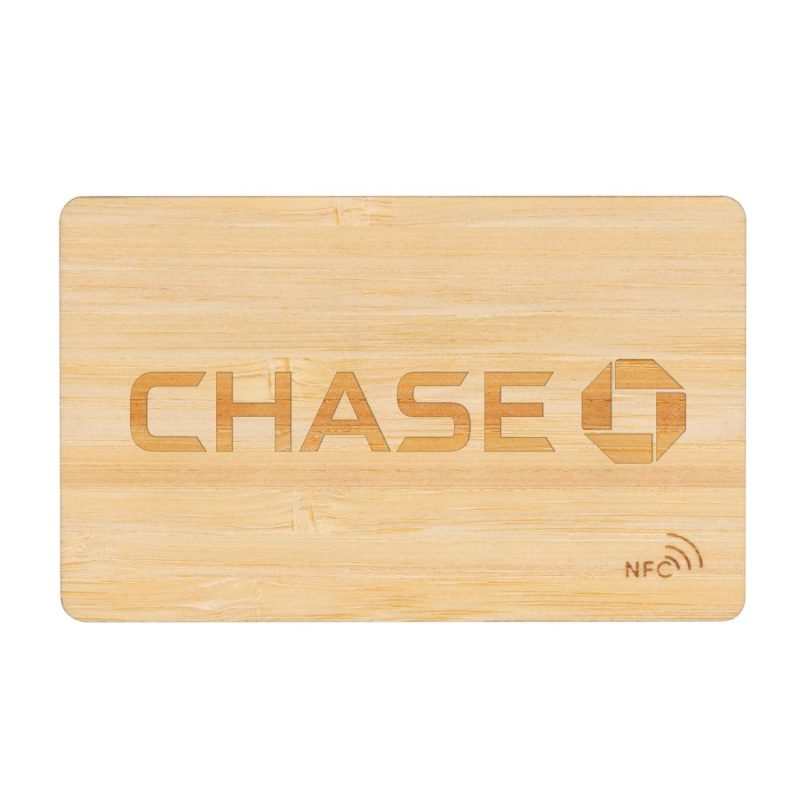 Custom EcoTap NFC Bamboo Card (Factory Direct) 10-12 Weeks - 4