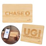Custom EcoTap NFC Bamboo Card