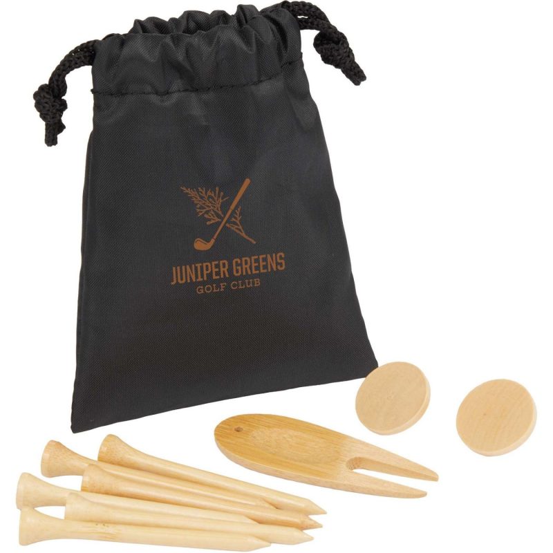 Custom FSC® Certified Bamboo Tee Set - 2