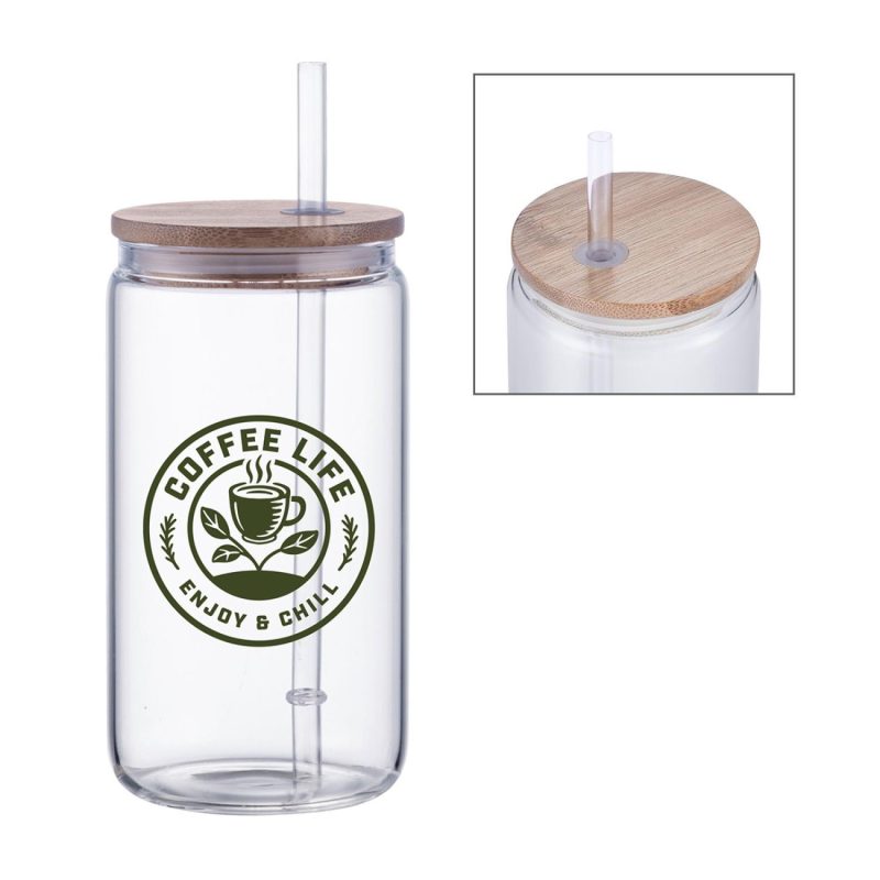 Custom Juzo 18 oz. Glass Cup