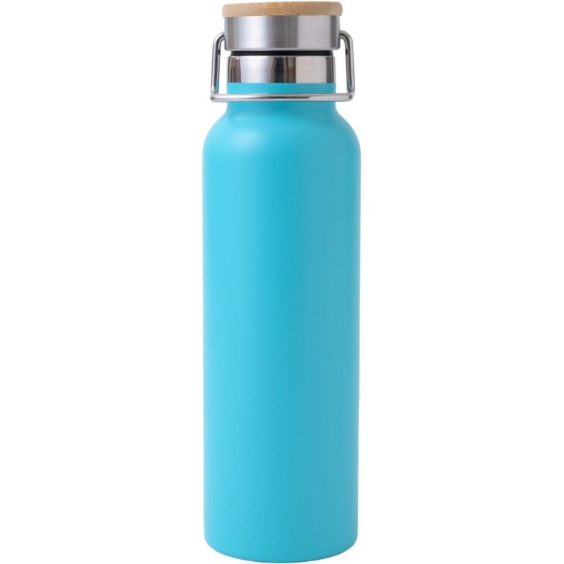 Custom Pod Spirit Water Bottle Brite W/ Bamboo Lid 20 Oz - 3