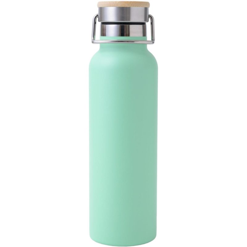 Custom Pod Spirit Water Bottle Brite W/ Bamboo Lid 20 Oz - 5